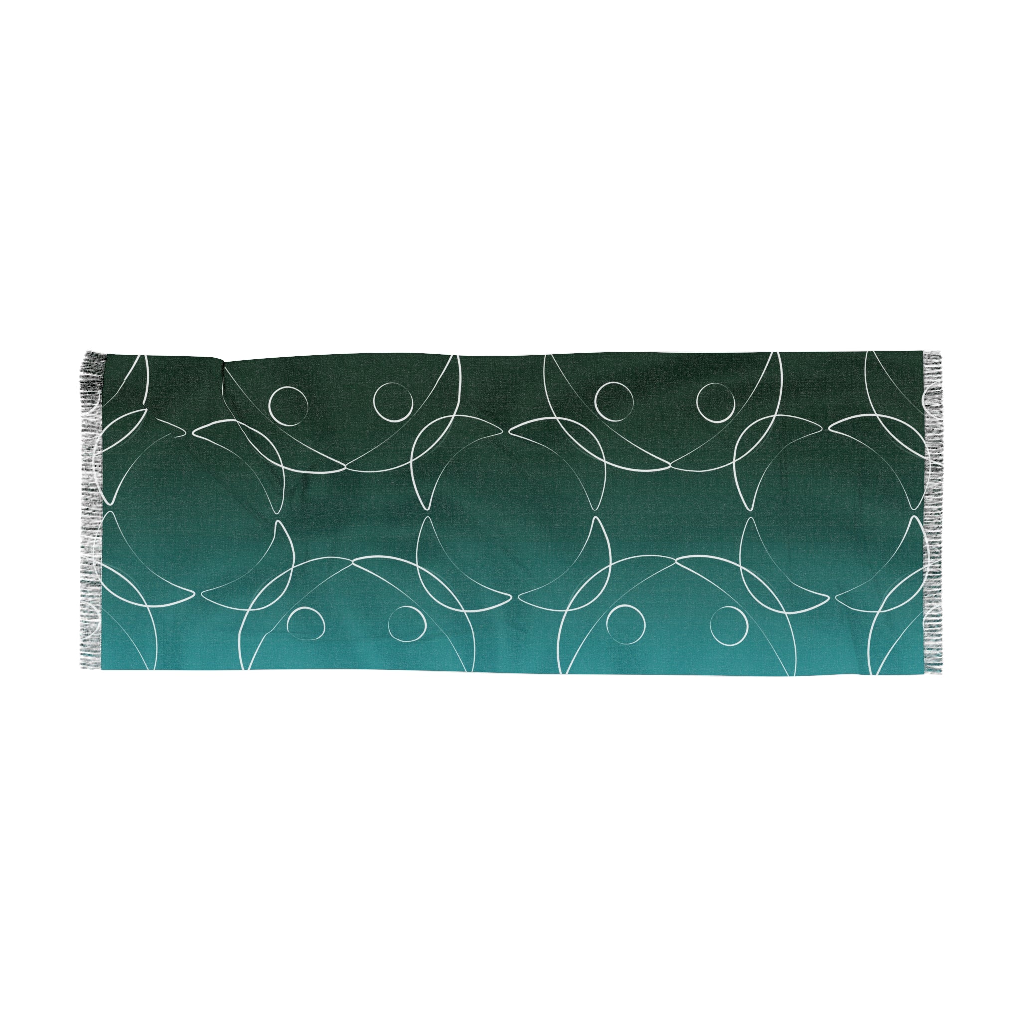 Light Scarf Deep Green