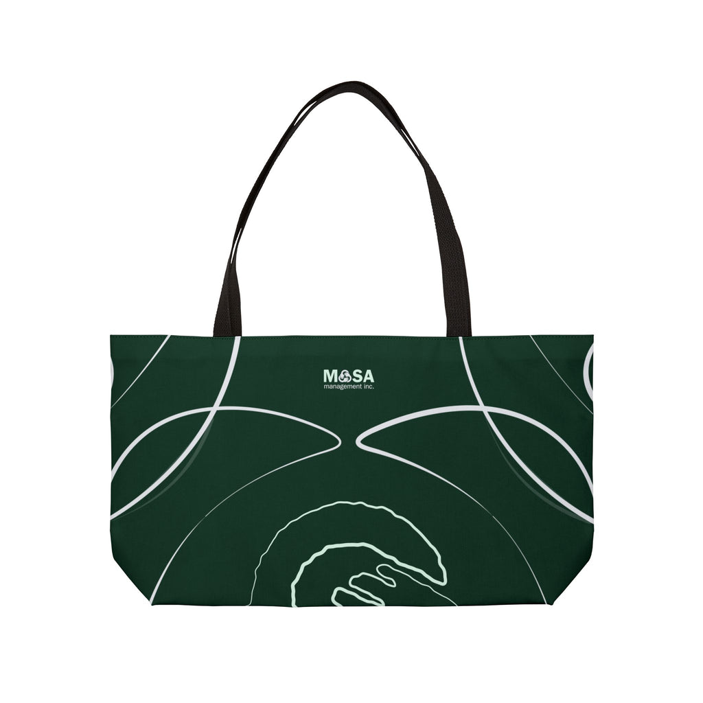 Phtalo Green Weekender Tote Bag