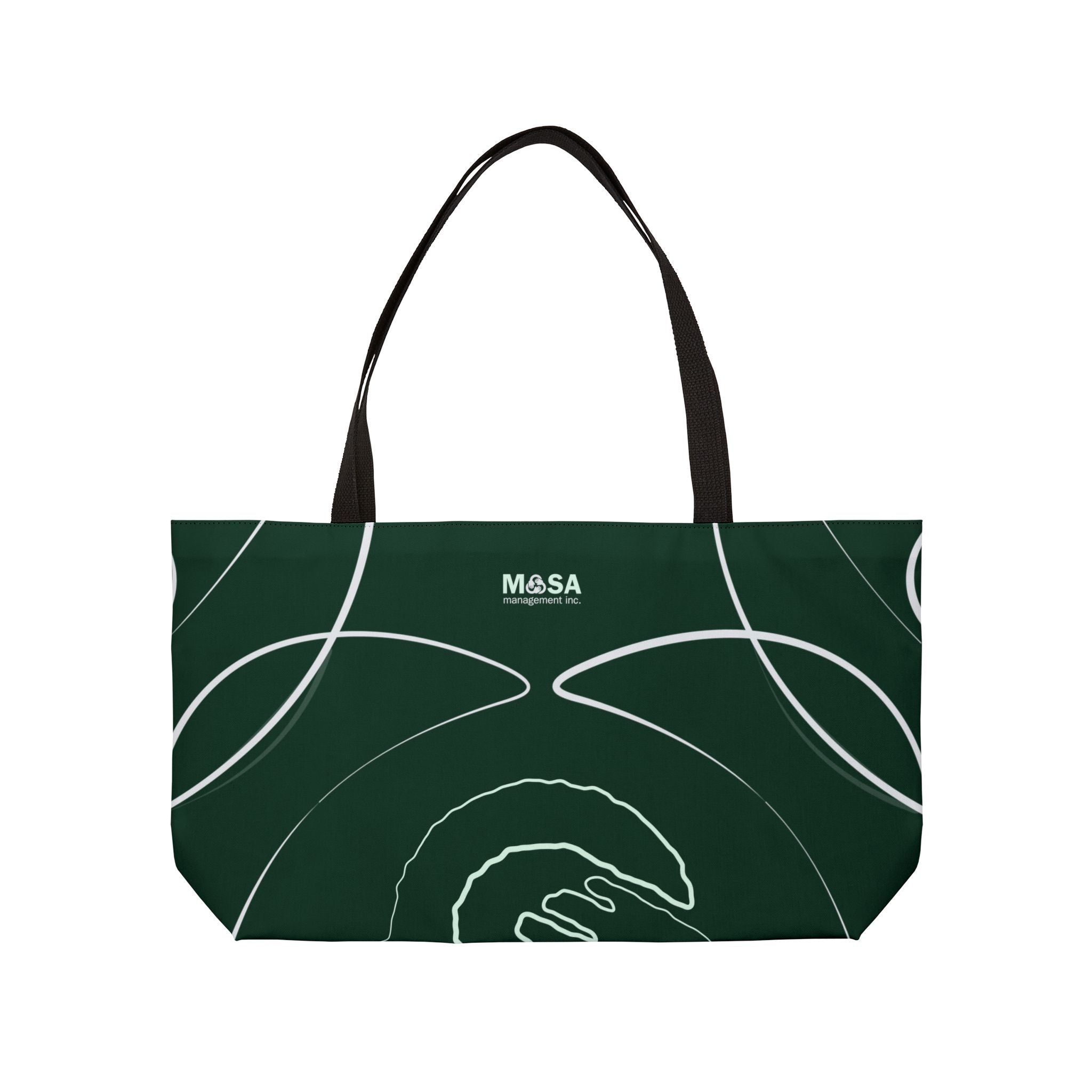 Phtalo Green Weekender Tote Bag