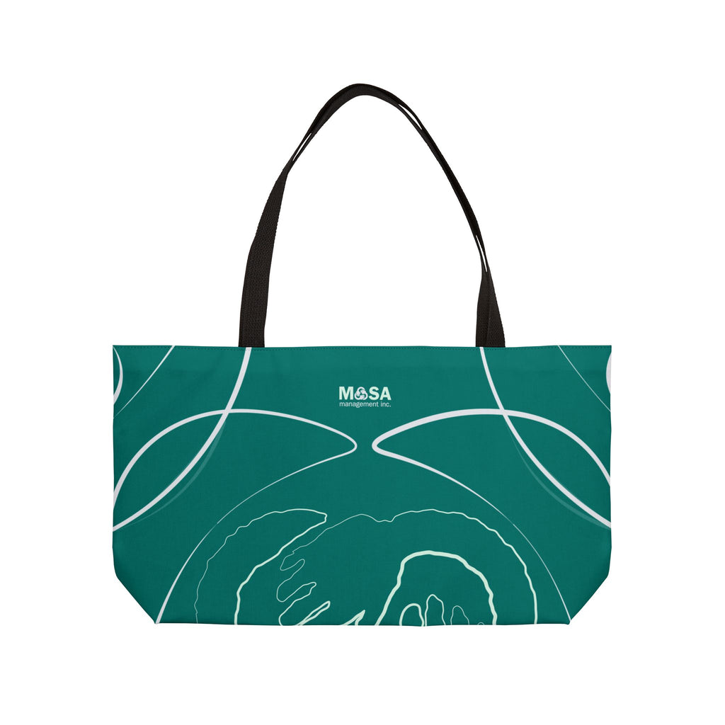 Pine Green Weekender Tote Bag
