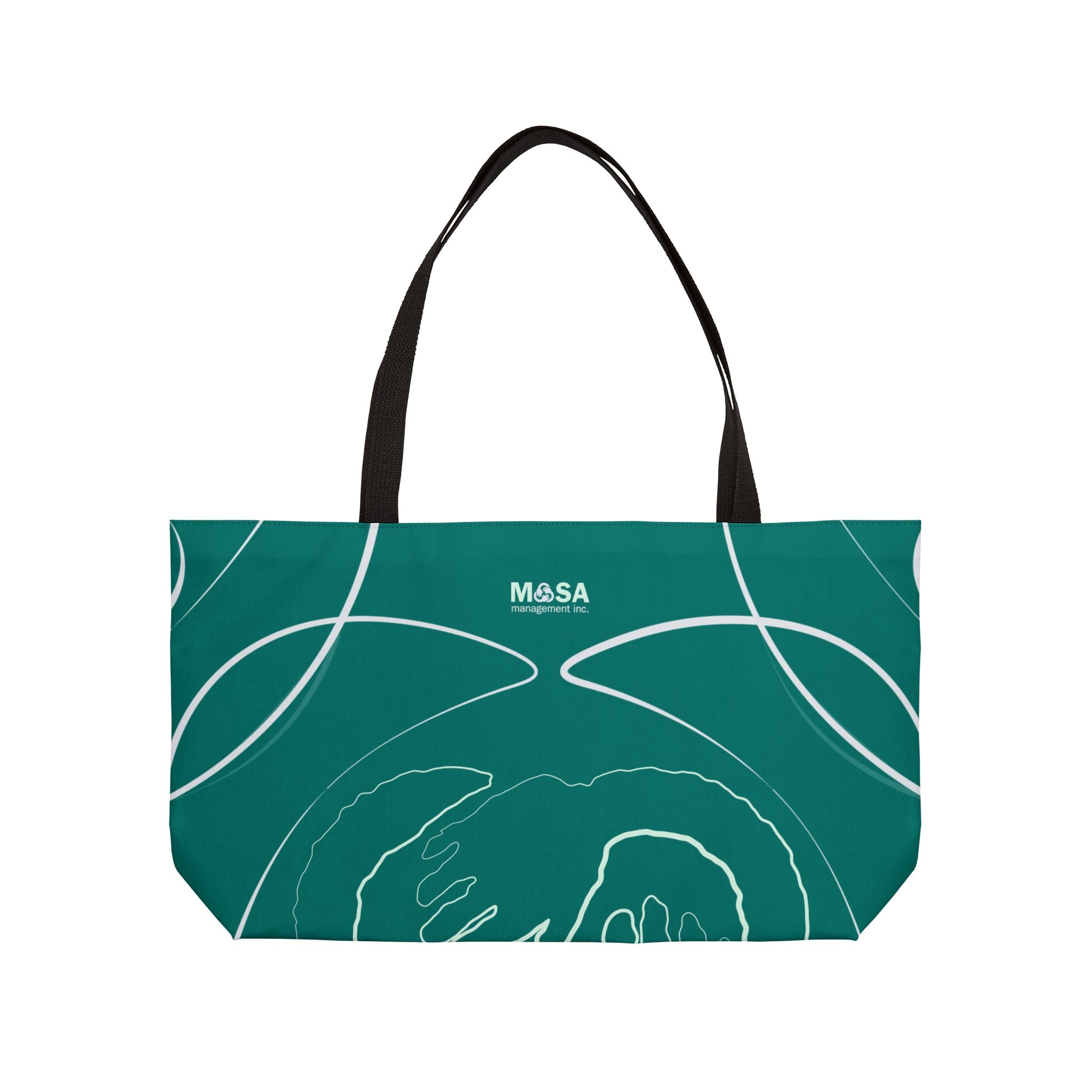 Pine Green Weekender Tote Bag