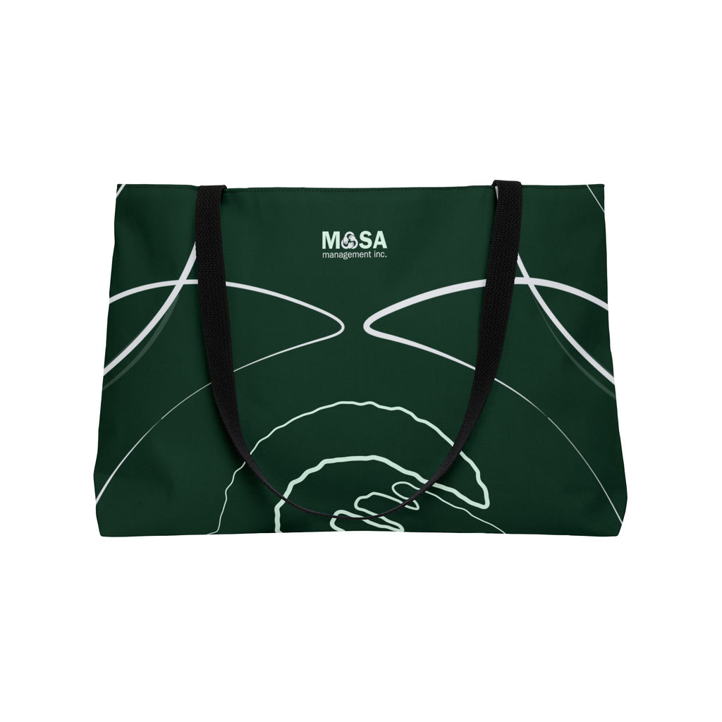 Phtalo Green Weekender Tote Bag