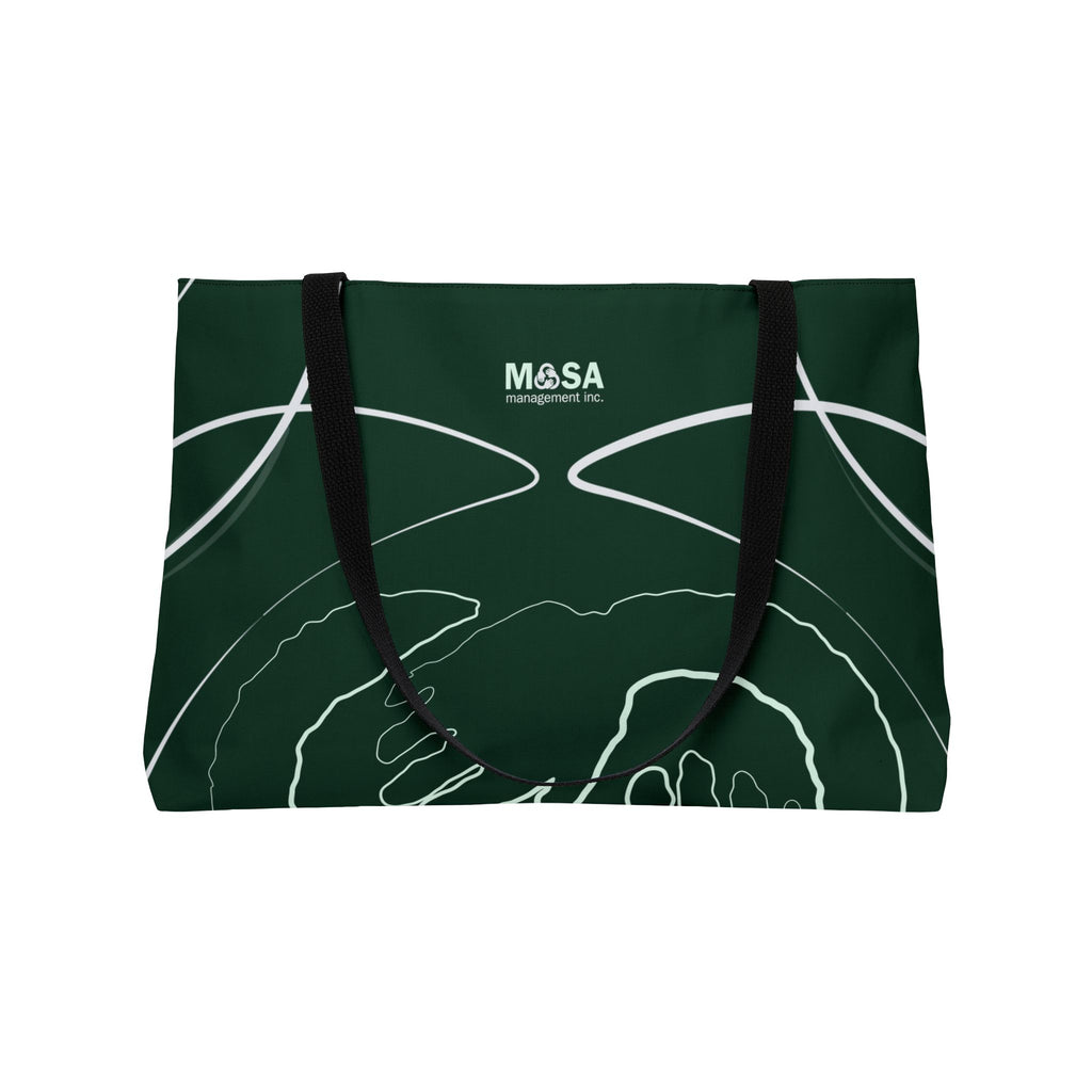 Phtalo Green Weekender Tote Bag