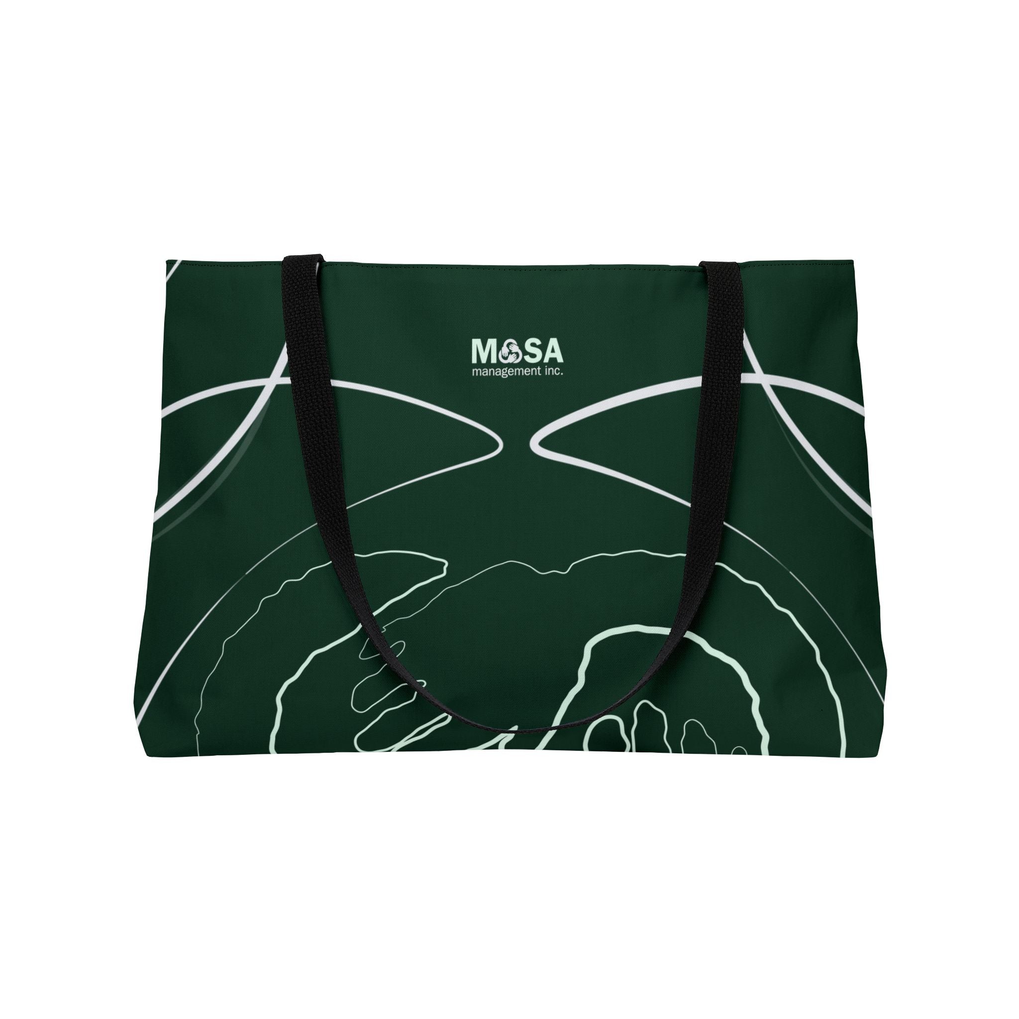 Phtalo Green Weekender Tote Bag