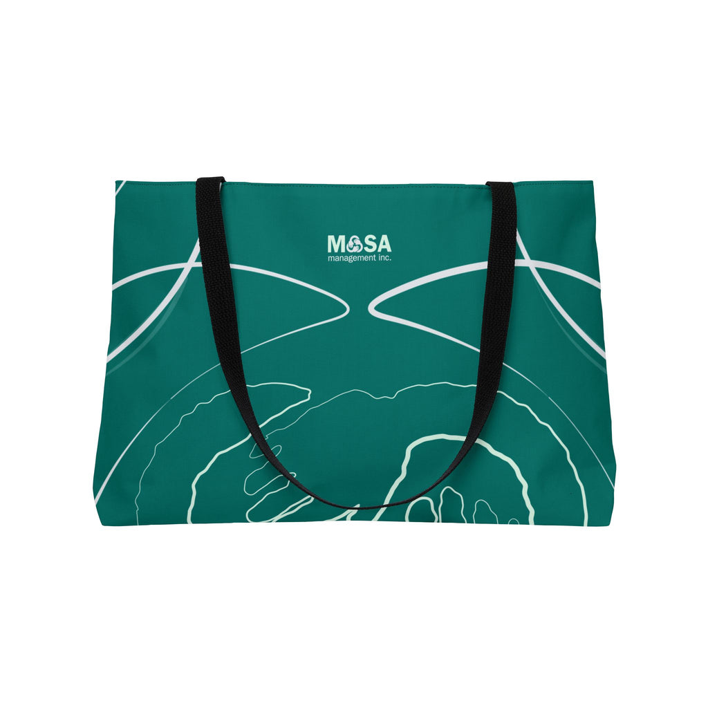 Pine Green Weekender Tote Bag