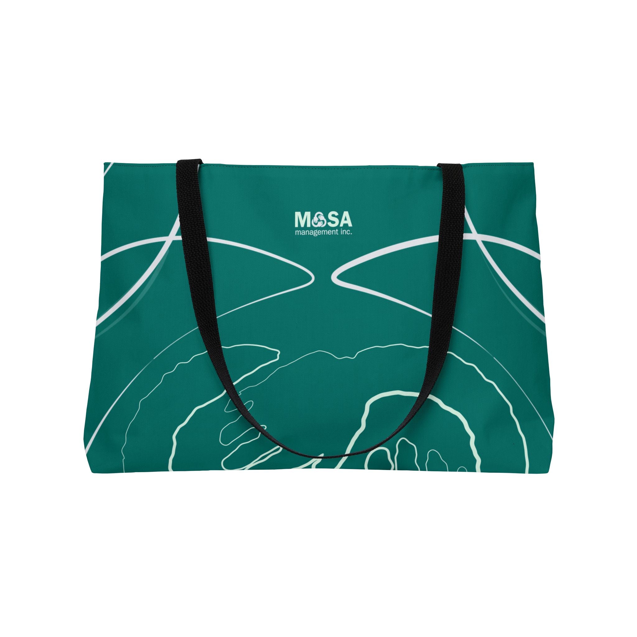 Pine Green Weekender Tote Bag