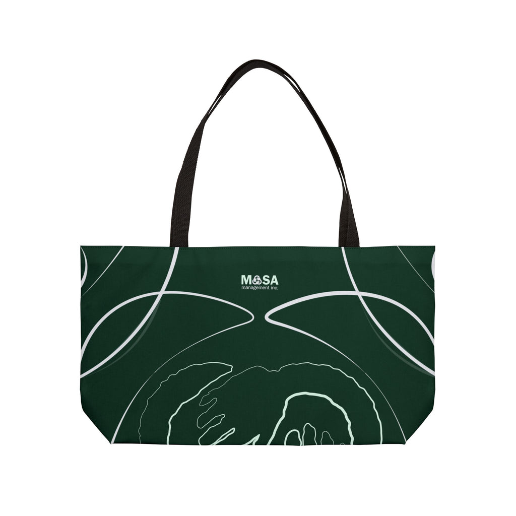 Phtalo Green Weekender Tote Bag