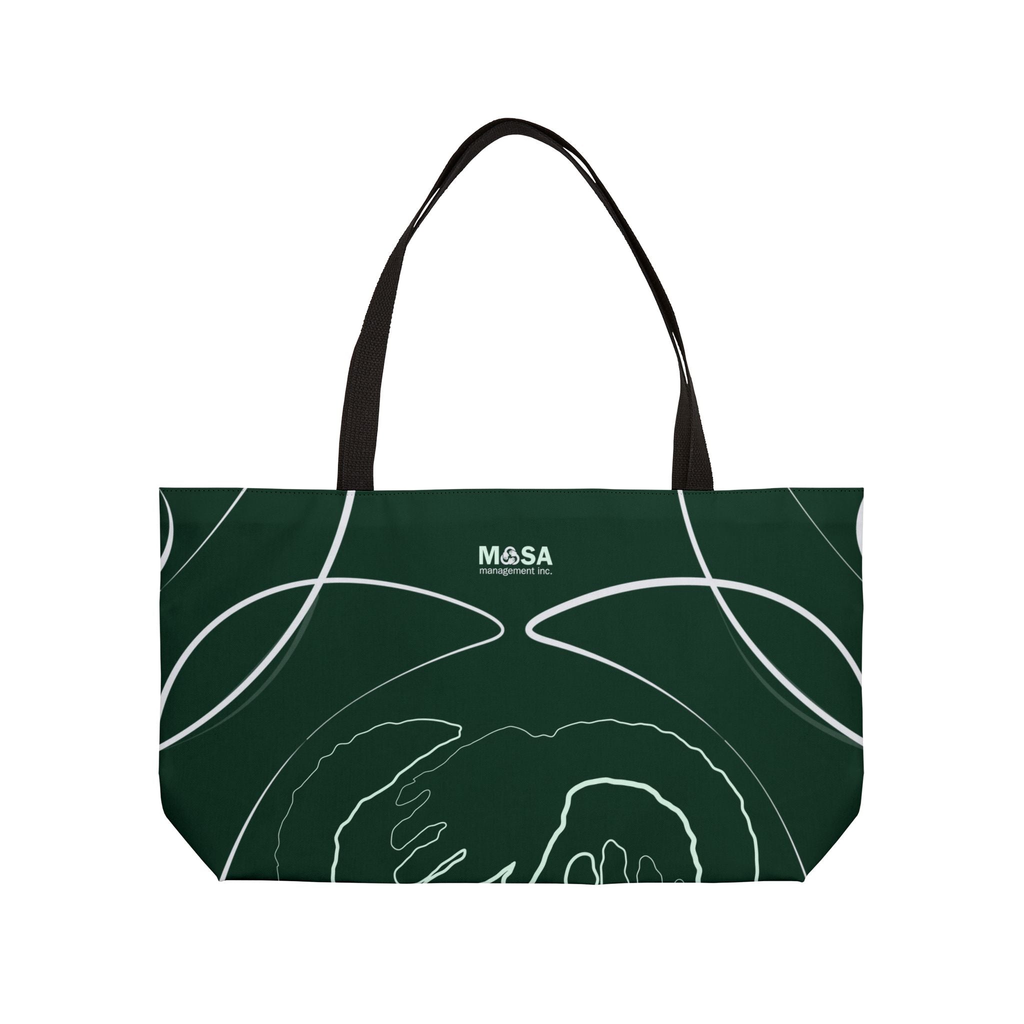Phtalo Green Weekender Tote Bag