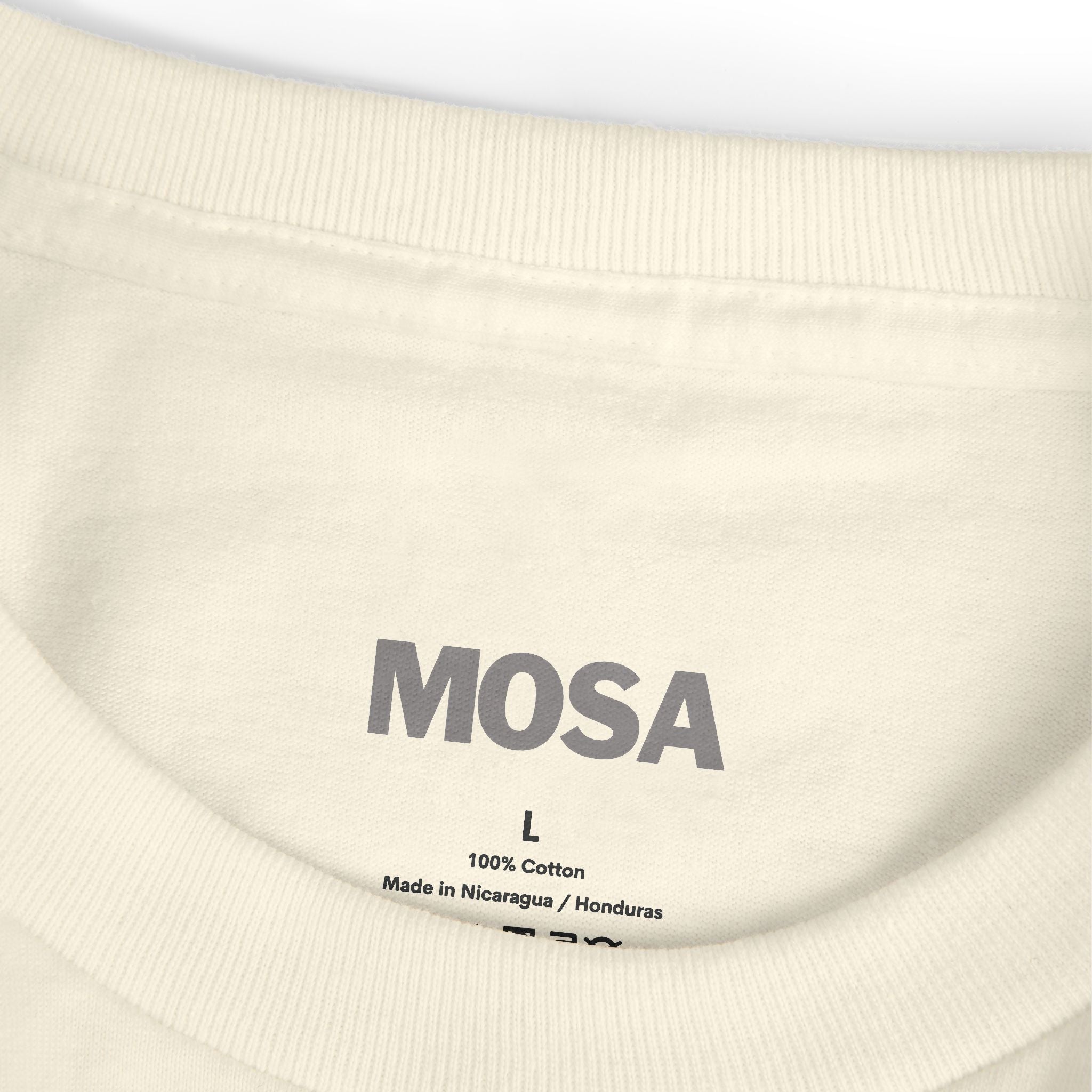 Faded Cream Community Garment-Dyed Heavyweight Tee Shirt