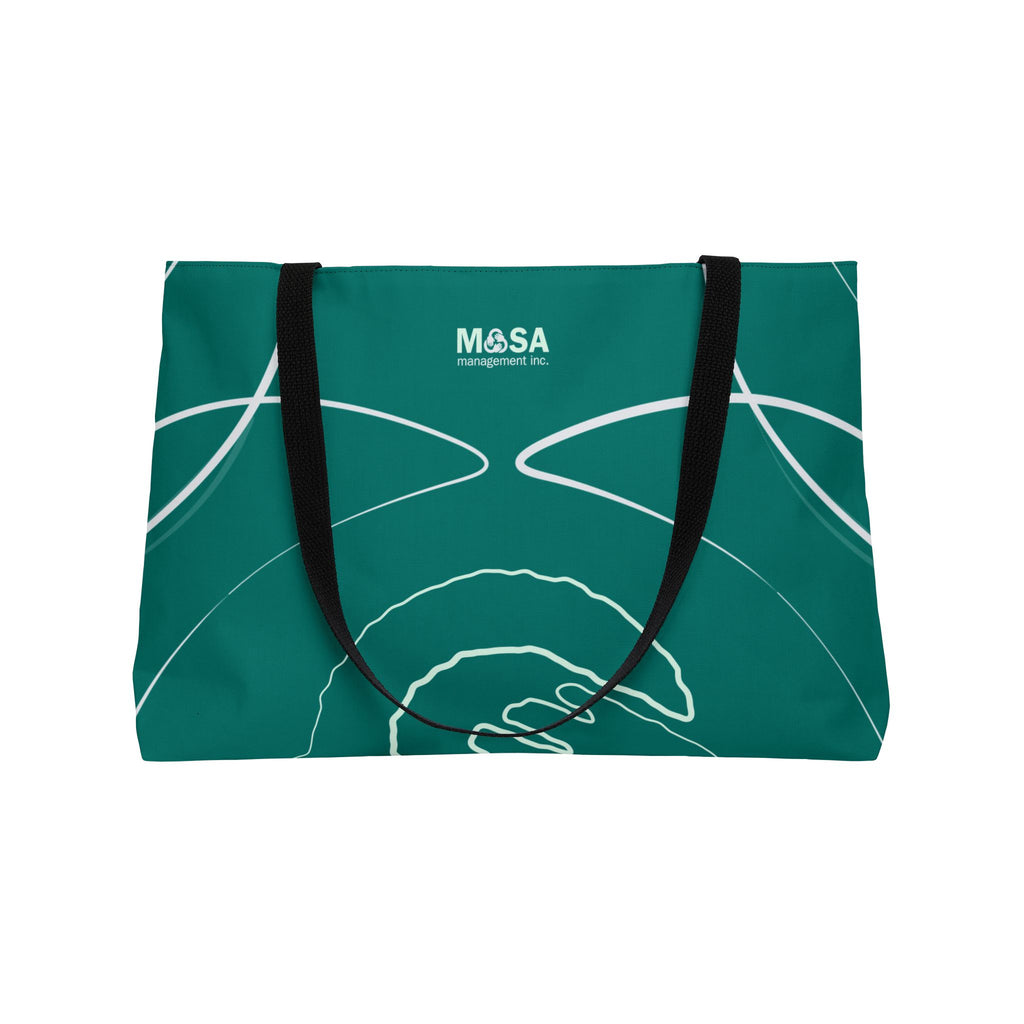 Pine Green Weekender Tote Bag