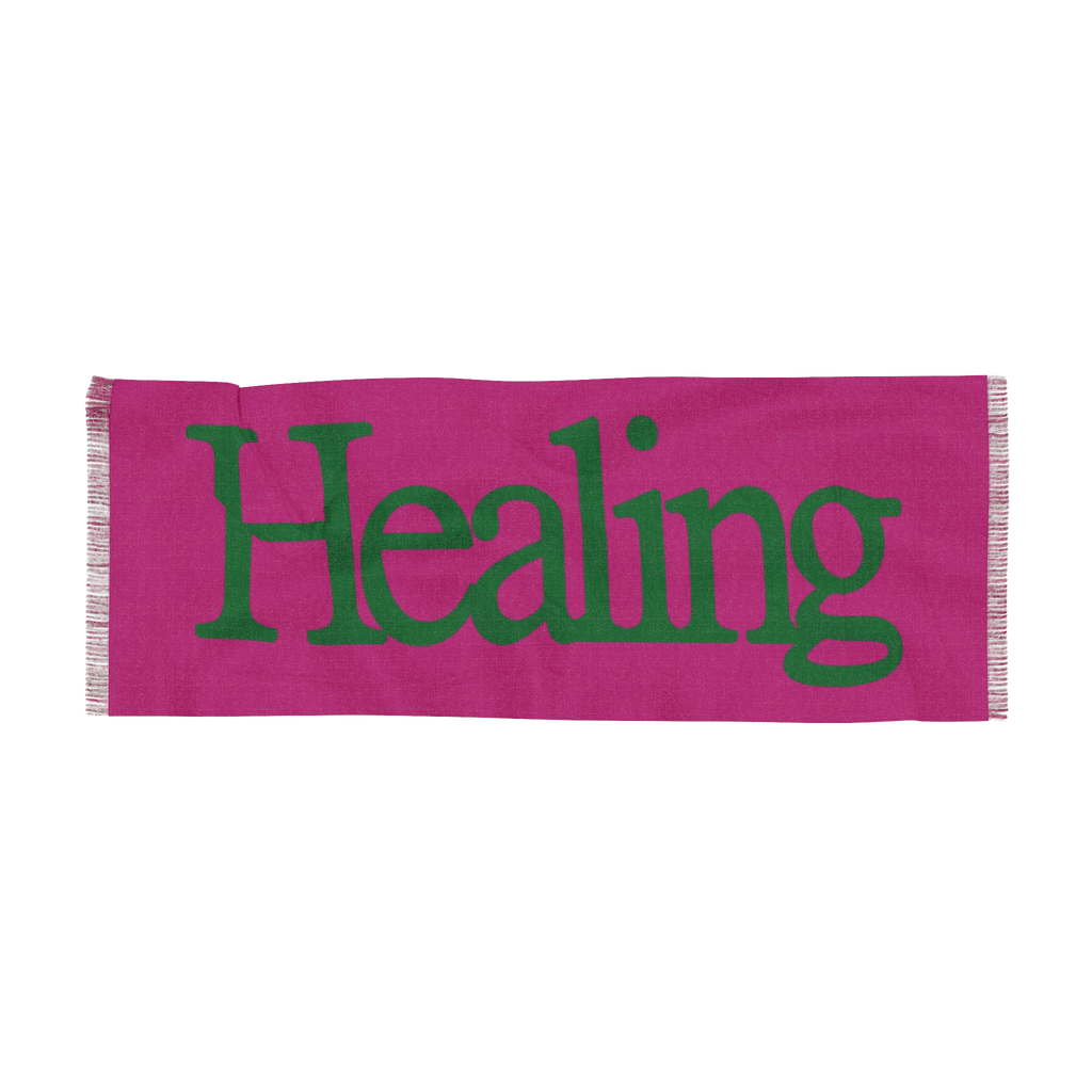 Fuchsia Healing Scarf